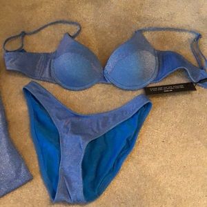 Triangl Marina sparkle bikini top & bottom